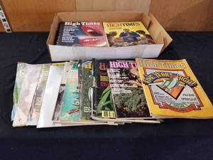 lot 7759 image: High Times Magazines Lot