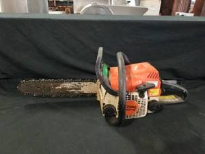 lot 7669 image: Stihl MS 170 Chain Saw wCompression
