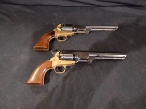lot 7745 image: Pair of Hawes .36 Caliber Navy Pistols w Box