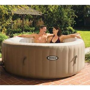 lot 6430 image: Intex PureSpa Bubble Therapy Portable Spa