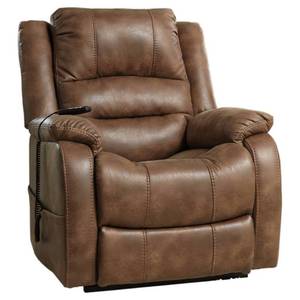 lot 6432 image: Yandel Power Lift Recliner Saddle - Signature Design by Ashley, Sand Dune
