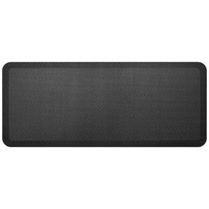 lot 6439 image: Newlife By Gelpro Designer Comfort Kitchen Mat - Sisal Black - 20X48, Adult Unisex