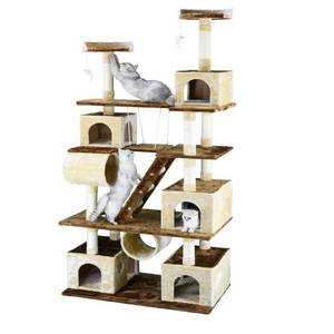 lot 6445 image: Go Pet Club Huge 87.5 in. Cat Tree Condo House Furniture