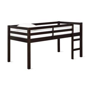 lot 6461 image: Dorel Living Milton Twin Size Loft Bed Espresso