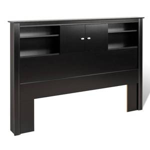 lot 6462 image: Prepac Kallisto Bookcase Headboard