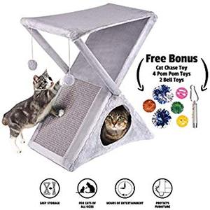 lot 6441 image: Ruff n Ruffus Cat Tower