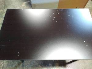 lot 6495 image: Need Computer Desk for Small SpaceSmall Folding TableSmall Writing DeskCompact DeskFoldable Desk with BIFMA Certification, No Install Needed, Black AC5CB-100-60