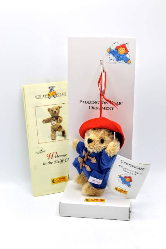 Steiff Button In Ear Bear Paddington Bear Ornament #354373