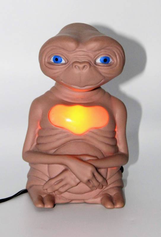 6) Vintage 1982 E.T. Movie Universal Studios E.T. Figurines 2.5'H