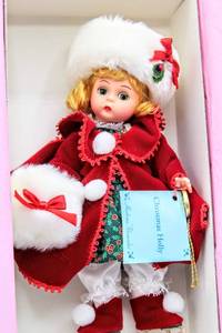 lot 2373 image: Madame Alexander Doll Club Christmas Holly #19860 NRFB