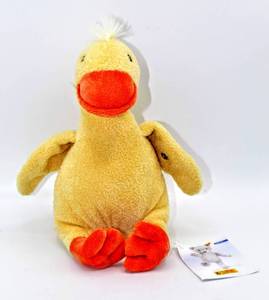 lot 2347 image: Steiff Snuggy Duck, Yellow #669101 2006