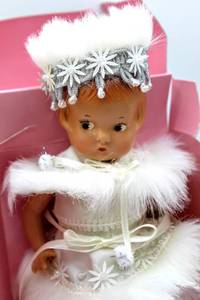 lot 2378 image: Vintage effanbee Doll Company Doll Classics Patsyette Ice Dancer V618 NRFB