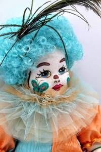 lot 2385 image: Robin Woods At The Mardi Gras Flutterby # RW-C108