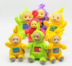 lot 2434 image: 2002-2003 TELETUBBIES Lot of 7 - Tinky Winky, Dipsy, Laa-Laa, Po