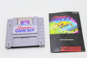 lot 2441 image: 1994 SUPER GAME BOY Cartridge with TETRIS GAME and Super Game Boy Manual