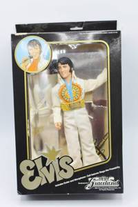 lot 2447 image: 1984 ELIVS Doll - Endorsed by GRACELAND - in Original Box