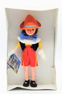 lot 2458 image: EFFANBEE Disney PINOCCHIO 11 T Doll 1192 in Original Box NRFB