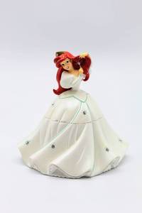 lot 2460 image: DISNEY ARIEL Wedding Dress Trinket Box