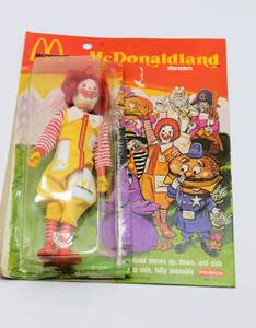 lot 2467 image: 1976 REMCO #711 McDonaldland RONALD MCDONALD Figurine with original packaging