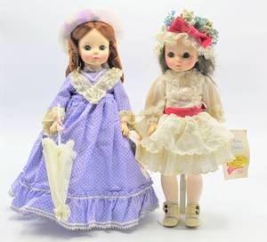 lot 2490 image: Lot of 2 MADAME ALEXANDER 14 Dolls - SARGENT #1576 and Portrait Children Doll