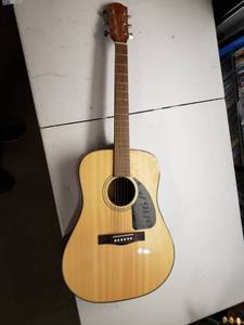 lot 4816 image: Fender CD-60 Acoustic Guitar Natural