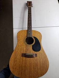 lot 4823 image: Abilene AW-015 Mahogany Acoustic Guitar