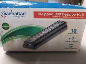 lot 5851 image: Manhattan Hi Speed USB Desktop Hub