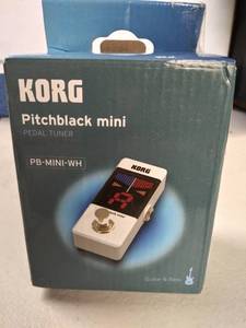 lot 5874 image: Korg Pitchblack mini - Tuner Pedal