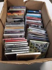 lot 5883 image: Box of Music CDs