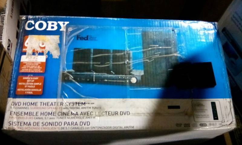 Coby popular DVD 938 Home Theater System 600watts 5.1 channel