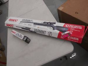 lot 8764 image: Gamo Varmitadult precision break barrel air rifle with scope