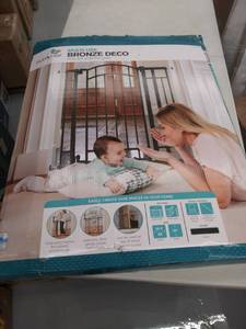 lot 8772 image: Summer Infant Multi-Use Bronze Deco Extra Tall Walk-Thru Gate
