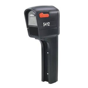 lot 8789 image: Step2 MailMaster Plus Plastic Mailbox with Black Finish
