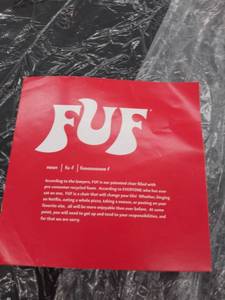 lot 8795 image: big Joe Fuf large foam chair
