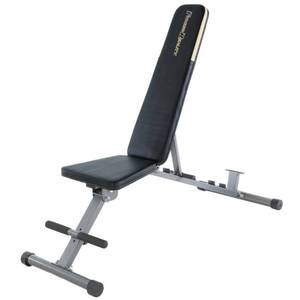 lot 8801 image: Fitness Reality 1000 Super Max 800 lb Capacity 12-Position Weight Bench, Black