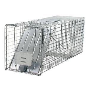 lot 8811 image: Havahart 1079 Large 1-Door Humane Animal Trap for Raccoons, Cats, Groundhogs, Opossums