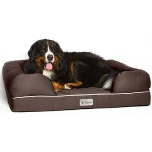 lot 8826 image: PetFusion Ultimate Dog Bed & Lounge XL with Solid Memory Foam