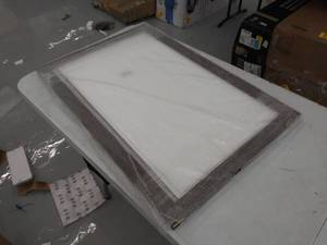lot 8832 image: excello wooden picture frame