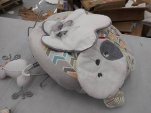 lot 8834 image: Fisher Price baby saucer with mobile possibly incomplete