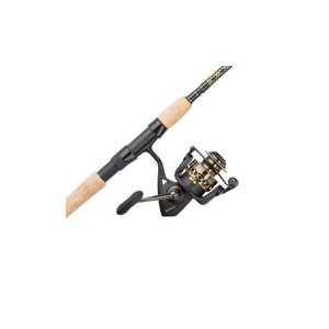 lot 8856 image: Penn Battle II Size 2500 7-Feet Medium Light Spinning Combo (1-Piece) ROD BROKEN, REEL INTACT