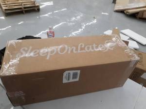 lot 8886 image: Pure Green 100% Natural Latex Mattress Topper - Medium Firmness - 2 Inch - Queen Size