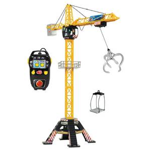 lot 8887 image: Dickie Toys Mega Crane Remote Control Set
