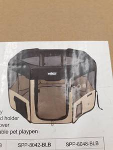 lot 8918 image: EliteField Soft Pet Playpen