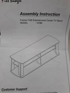 lot 8957 image: Furinno The Entertainment center TV Stand