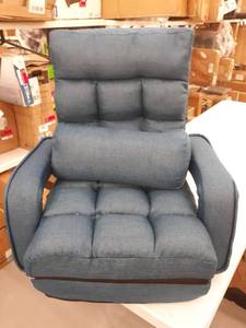 lot 8972 image: Floor Sofa Blue