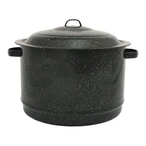 lot 8985 image: Granite Ware 6318-4 19-Quart Covered Boiler