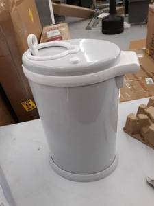 lot 9000 image: Infant Ubbi Diaper Pail, Size One Size - Grey