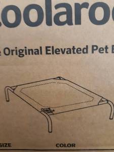 lot 9034 image: Coolaroo Elevated Pet Bed FRAME ONLY
