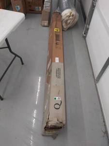 lot 9053 image: Zinus 4 Inch Low Profile Metal Box Spring With Wood Slats Queen NOT INSPECTED OUTSIDE OF BOX