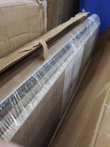 lot 9066 image: south shore unknown furniture in box, unlabeled
